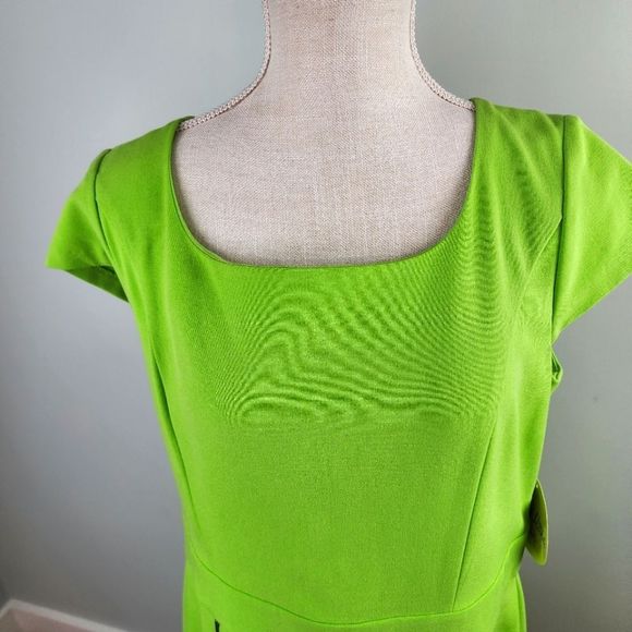 Emma AND MICHELLE WOMEN'S SHIFT DRESS WITH ZIPPERS ON BOTTOM FRONT SIZE 14 - Picture 2 of 10